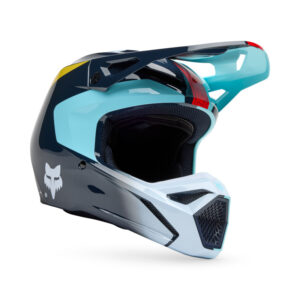 Fox  V1 Elevated Motocross Helmet Light Blue - Image 1