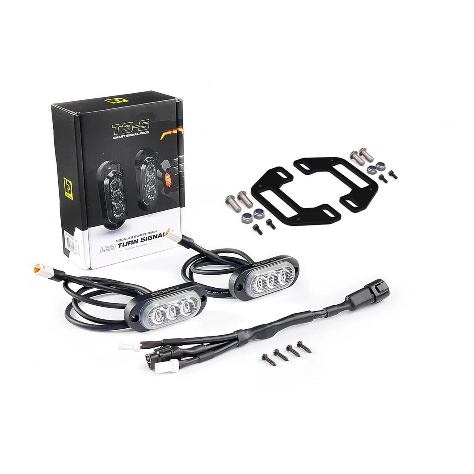 Denali Smart Turn Signal DRL Pods w/ LP Mount - Rear - Image 2