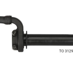 MX/E THROTTLE/GRIPS ALU BLACK 3.1D./mm 63mm MAX DESMO KRE 4 STROKE - Image 4