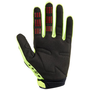 Fox 180 Kozmik Motocross Gloves Flo Yellow - Image 2