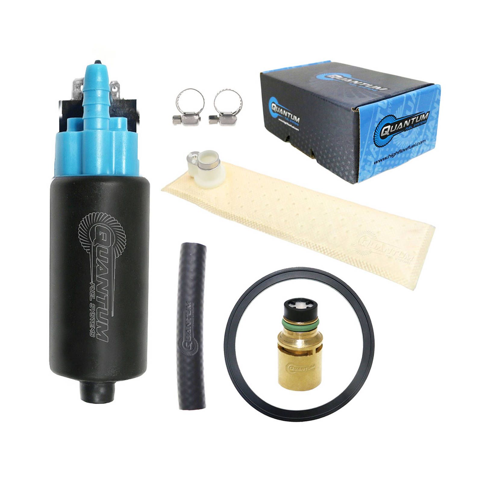 QUANTUM IN-TANK EFI FUEL PUMP W/REGULATOR, TANK SEAL,FILTER - Image 1