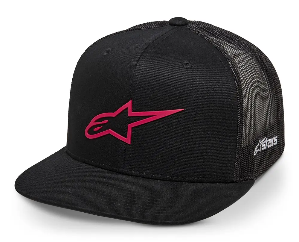 Alpinestars 3D Ageless Trucker Hat Black/Red
