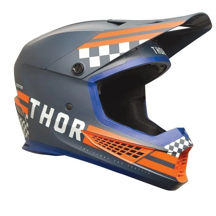 Thor Sector 2 Combat Motocross Helmet Midnight/Orange