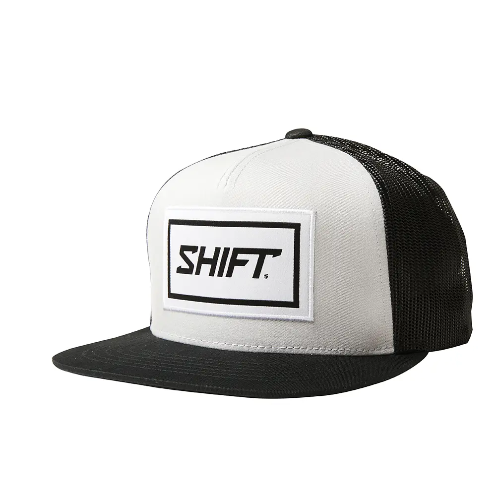 SHIFT WORDMARK SNAPBACK [WHITE/BLACK] OS