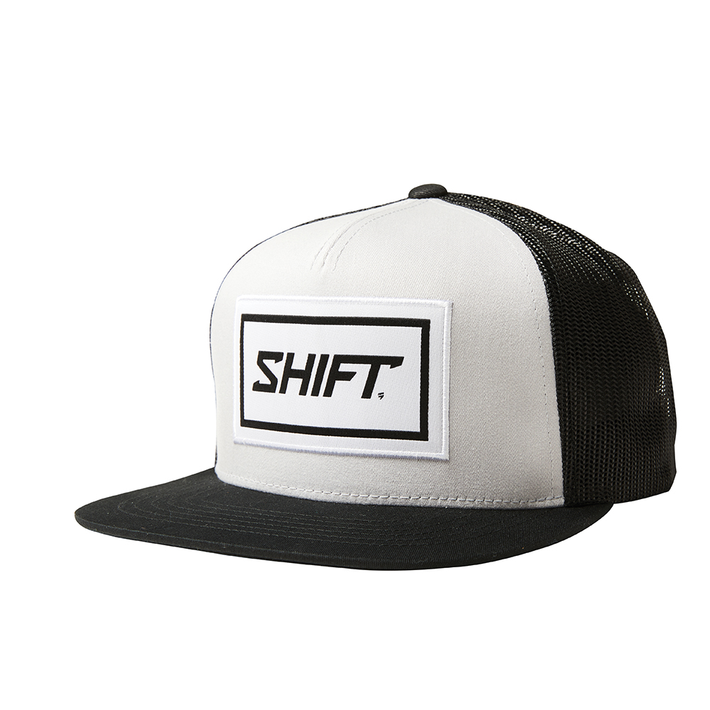 SHIFT WORDMARK SNAPBACK [WHITE/BLACK] OS - Image 1