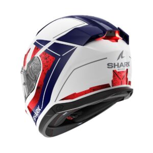Shark SKWAL i3 RHAD Road Helmet White / Red - Image 2