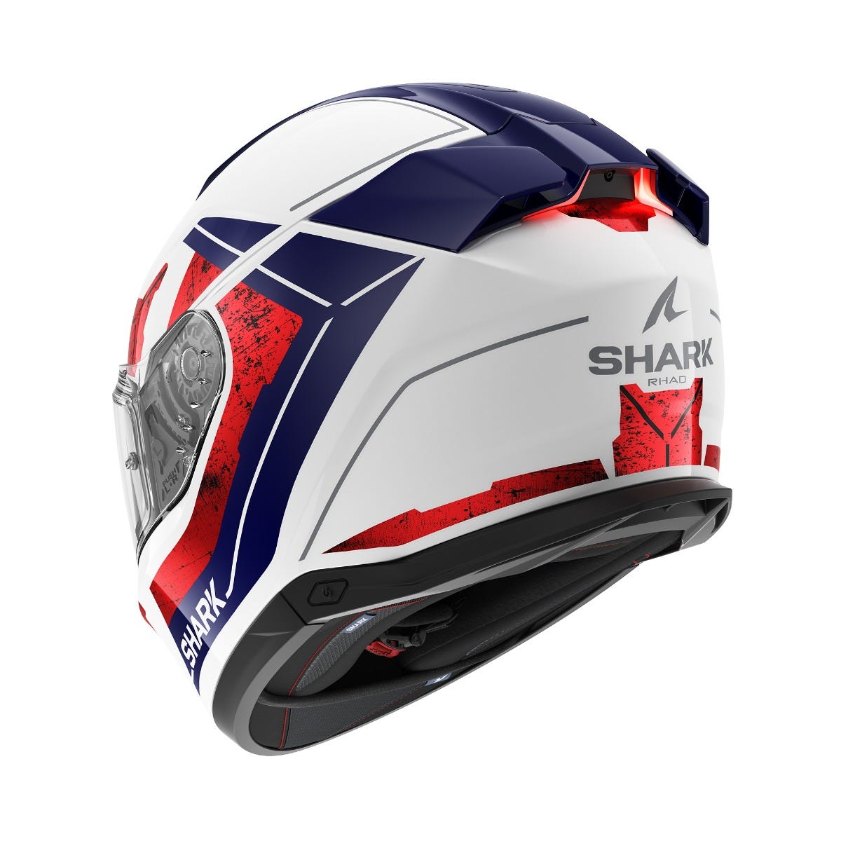 Shark SKWAL i3 RHAD Road Helmet White / Red - Image 2