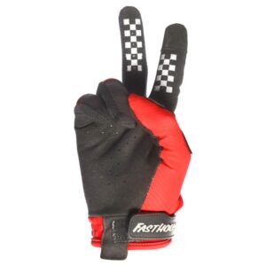 Fasthouse Elrod HyperSonic Motocross Glove Red - Image 3