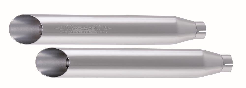 TAPERED MUFFLER S/STEEL BLACK TRIUMPH BONNEVILLE T120 '16- - Image 2