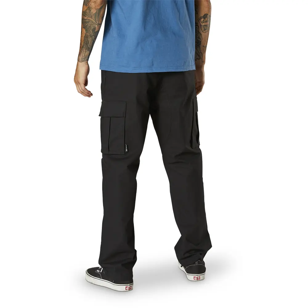 Fox Recon Stretch Black Cargo Pants
