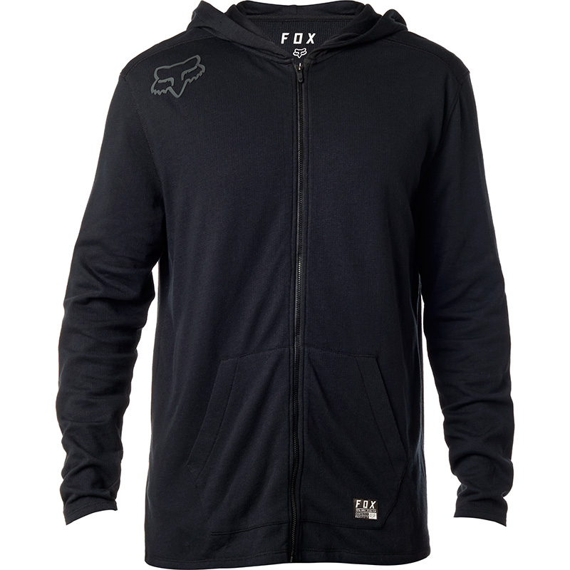Fox Kross Long Sleeve Knit Top Black - Image 1