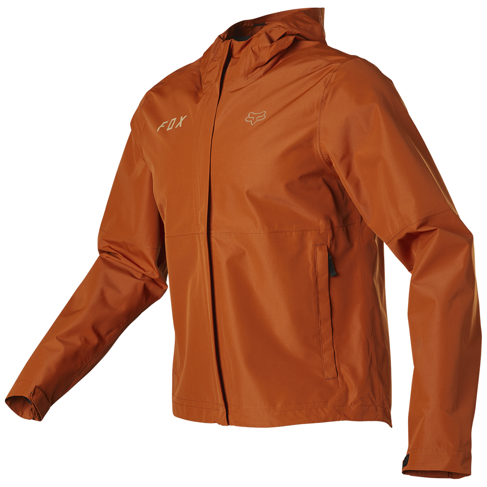 Fox Legion Packable Orange Waterproof Jacket - Image 2