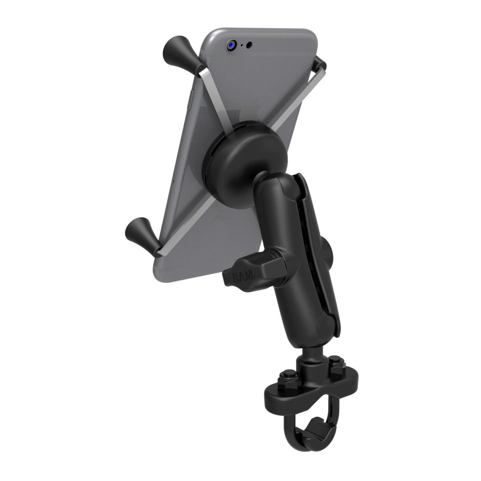 Ram X-Grip Large Phone Mount With Handlebar U-Bolt Base - Image 3
