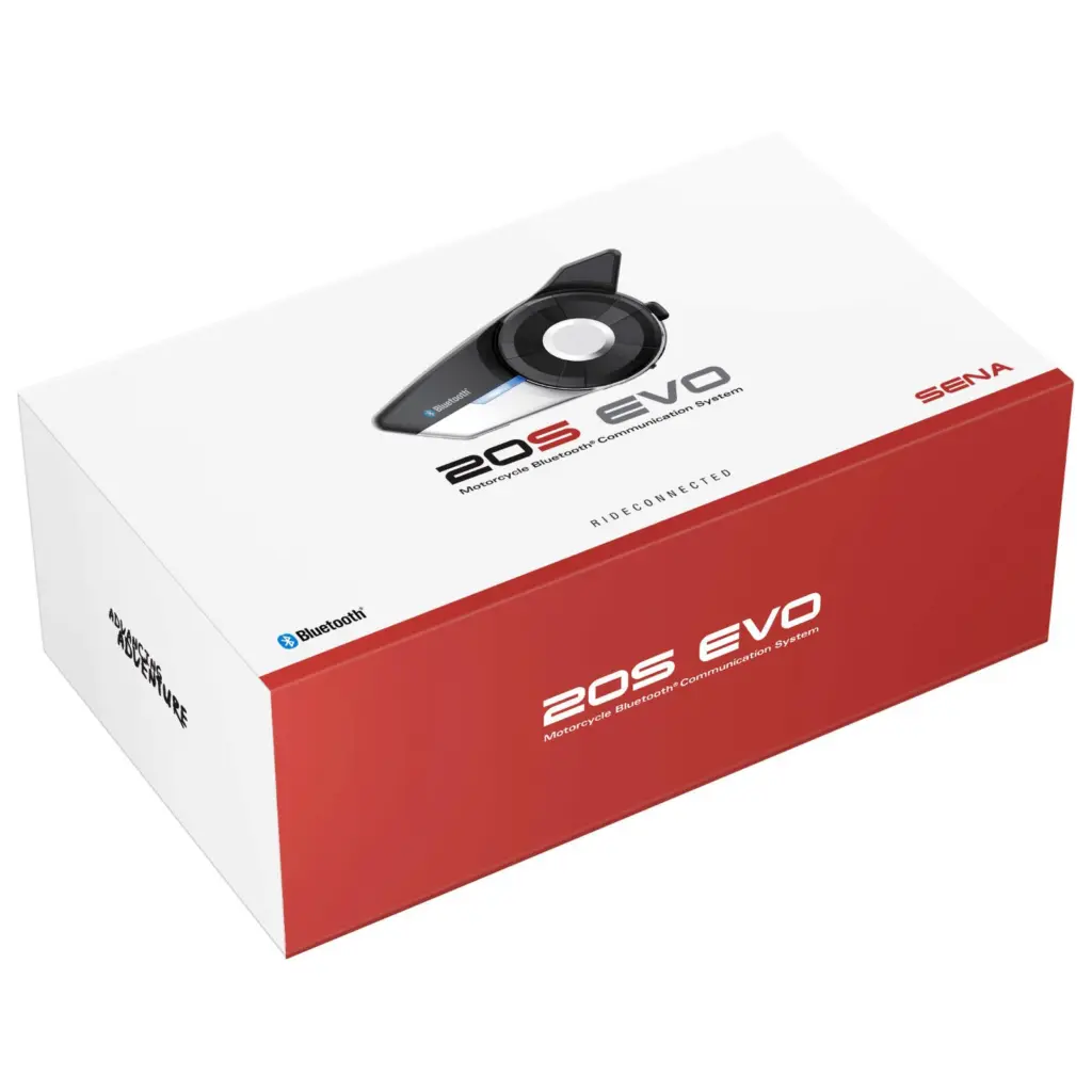 Sena 20S Evo Bluetooth Comm System With HD Speaker