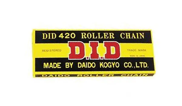 *50NZ x 112 FB solid bush DID chain w/clip link            [C]
