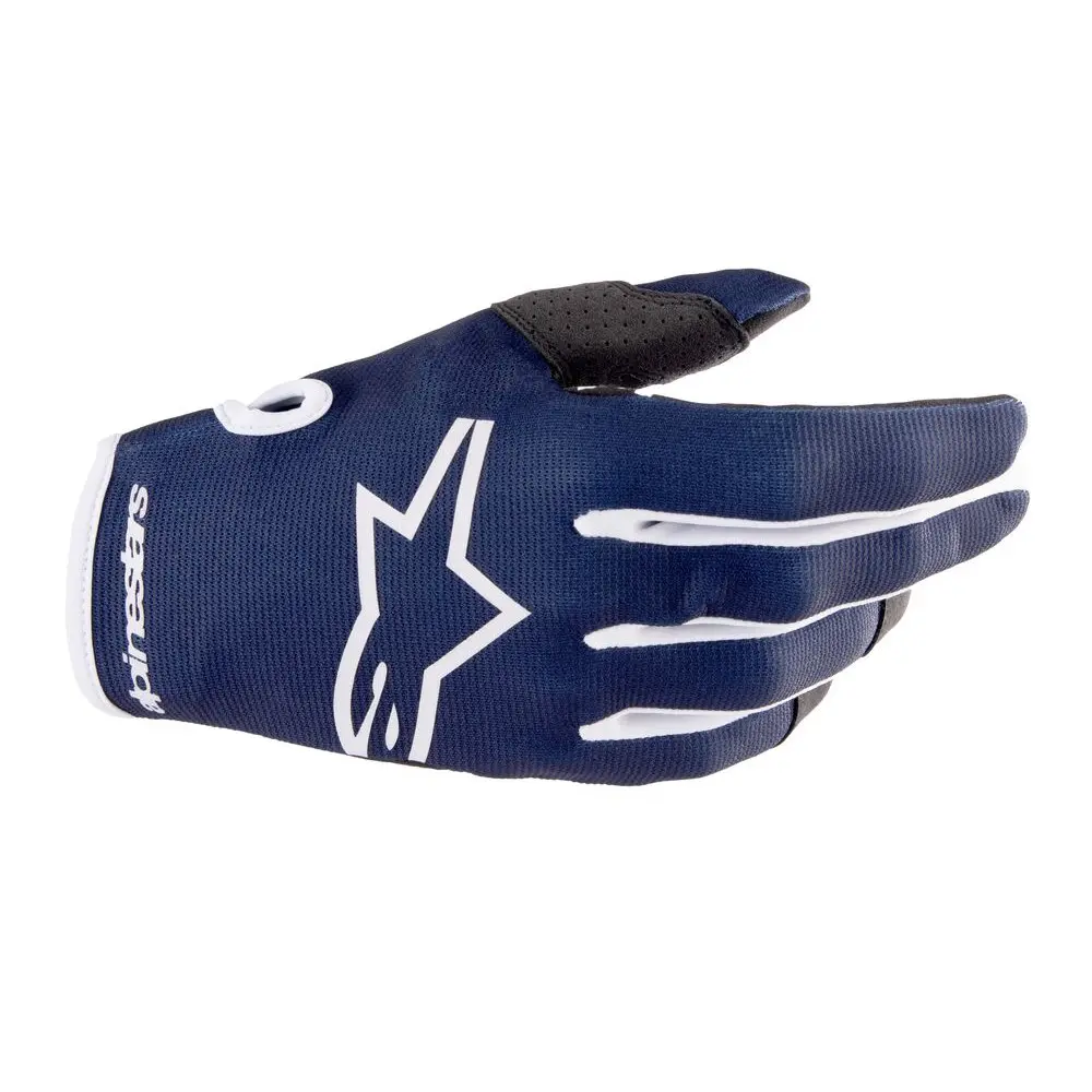 Alpinedtars Radar Motocross Gloves Night Navy/White