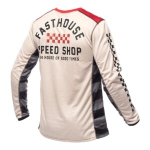 Fasthouse Outland Long Sleeve Jersey Cream - Image 2