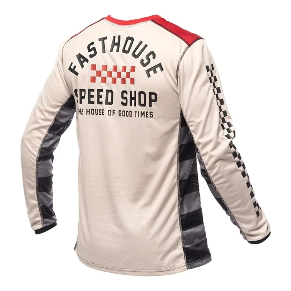 Fasthouse Outland Long Sleeve Jersey Cream