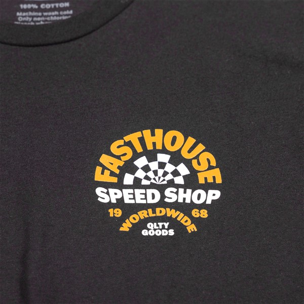 Fasthouse Deco Tee Black - Image 3