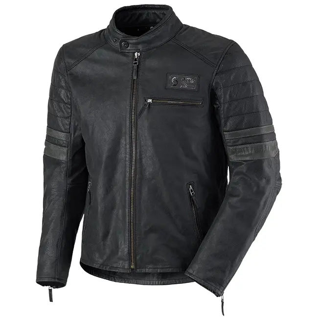 *3XL Moto VTG Jacket Black/ Antik Scott XXXL               []