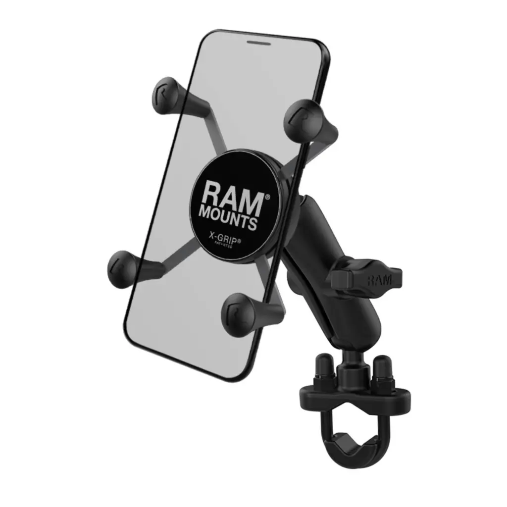 Ram X-Grip Phone Mount With Handebar U-Bolt Base