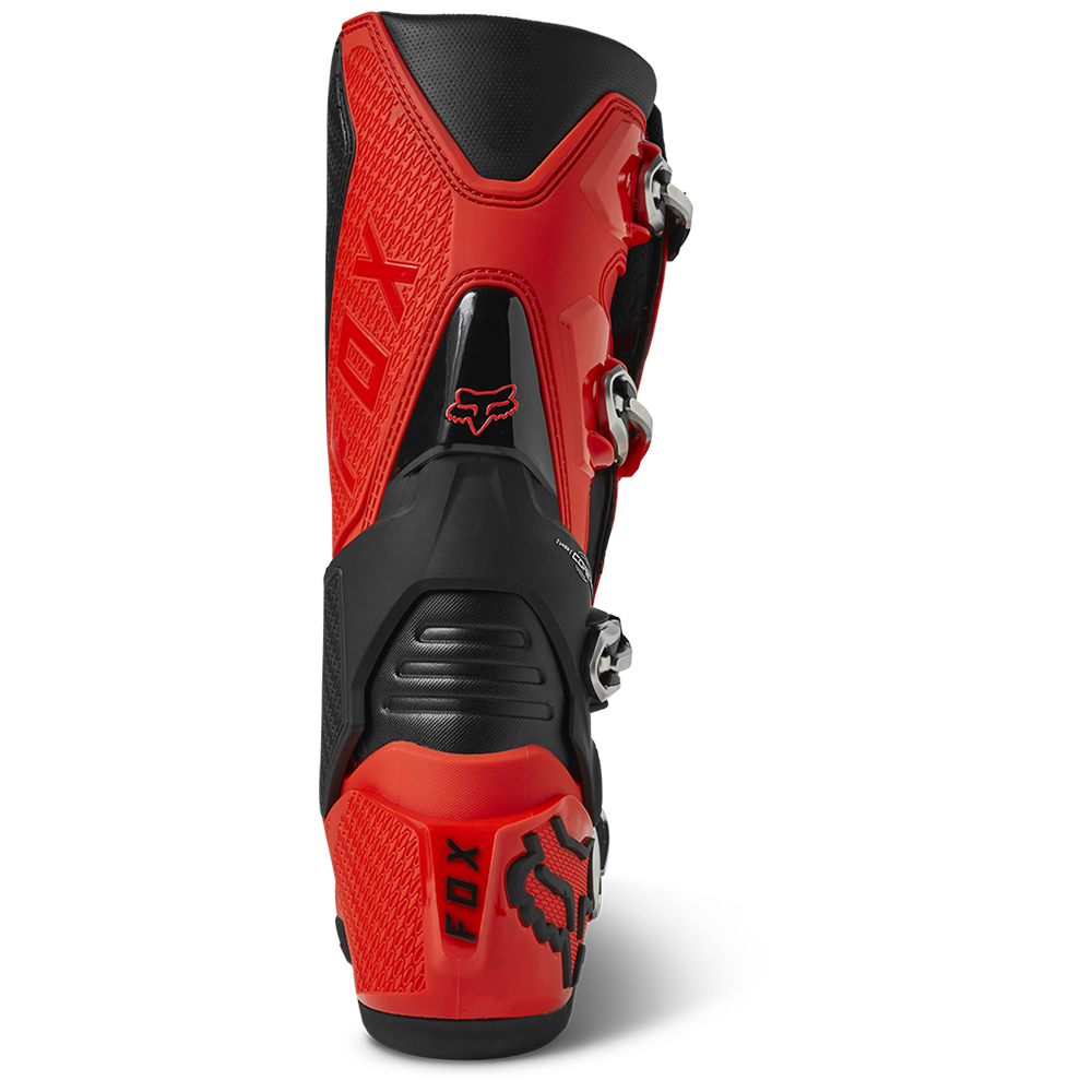 Fox Motion Motocross Boots Flo Red - Image 4