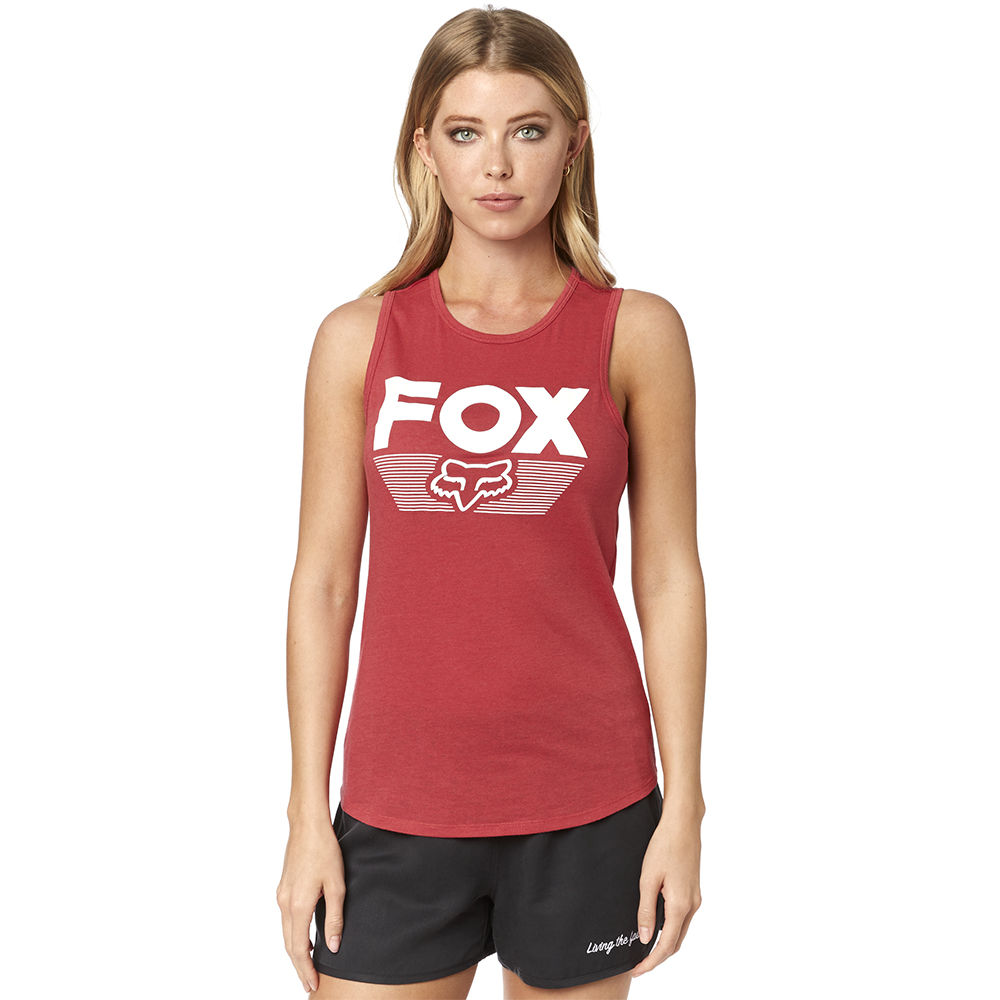 Tank Top Fox Ascot Ladies Red - Image 1