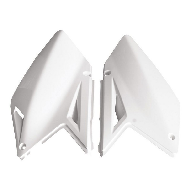 SIDEPANELS RTECH MADE IN ITALY SUZUKI RMZ450 08-17 WHITE - Image 1