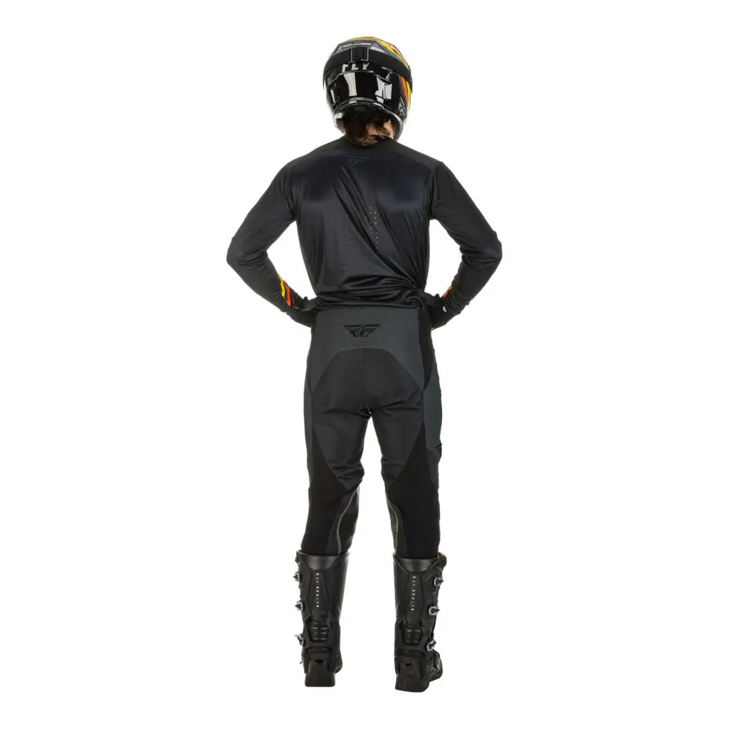 FLy (22) Lite Hydrogen S.E Speeder Metal/Red/Yellow Motocross Pants
