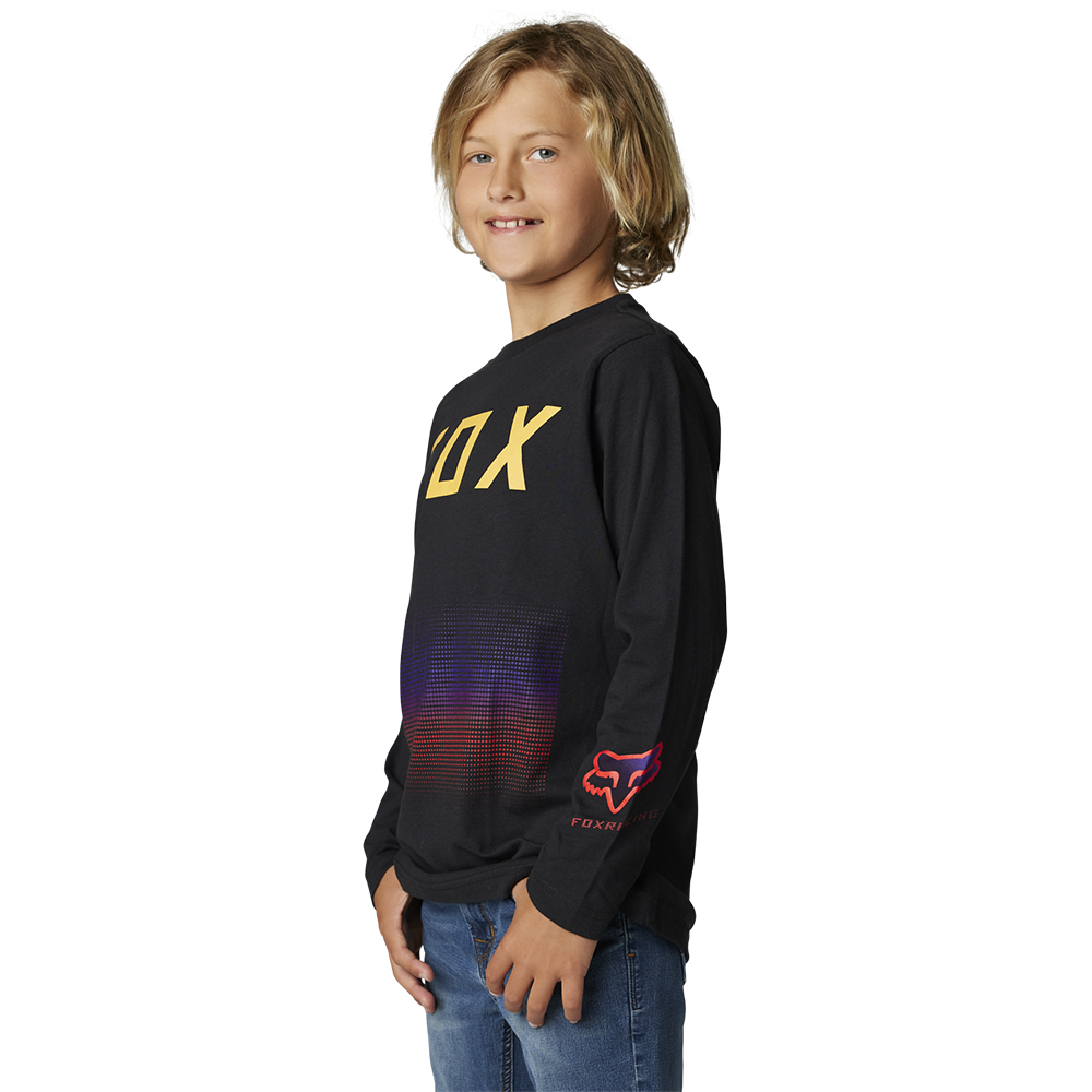 Fox FGMNT Long Sleeve Tee Youth Black - Image 2