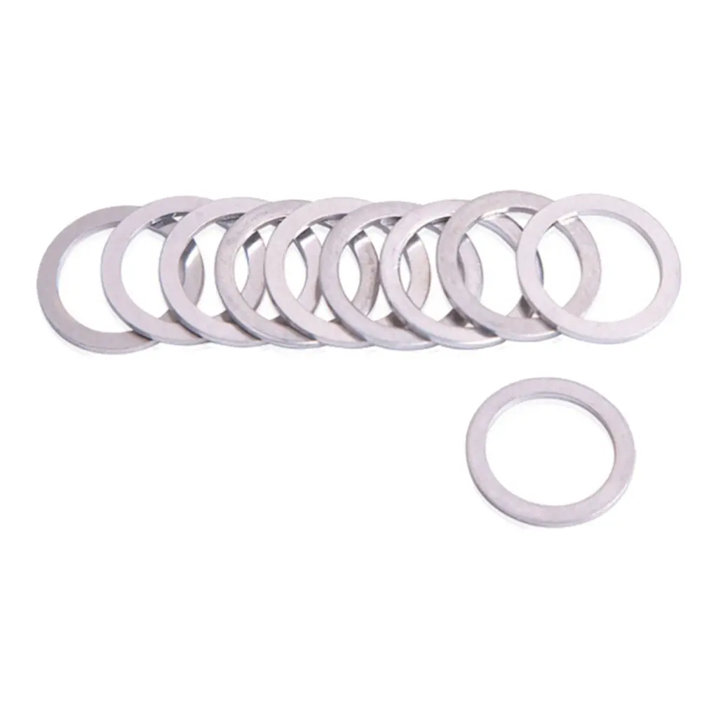WHITES CRUSH WASHER - ALUMINIUM 10 X 14 X 1 (100pcs/pk)