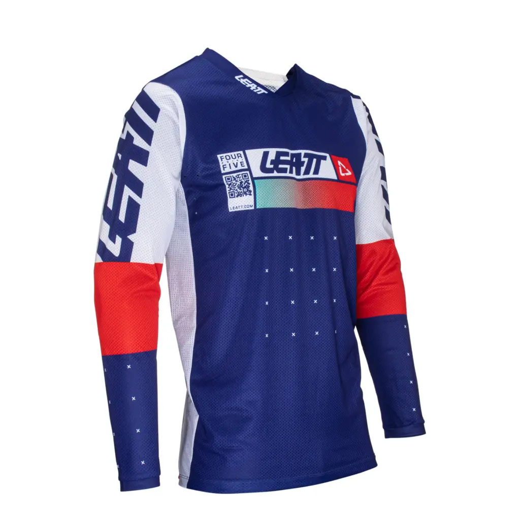 Leatt Moto 4.5 Lite Motocross Jersey Royal