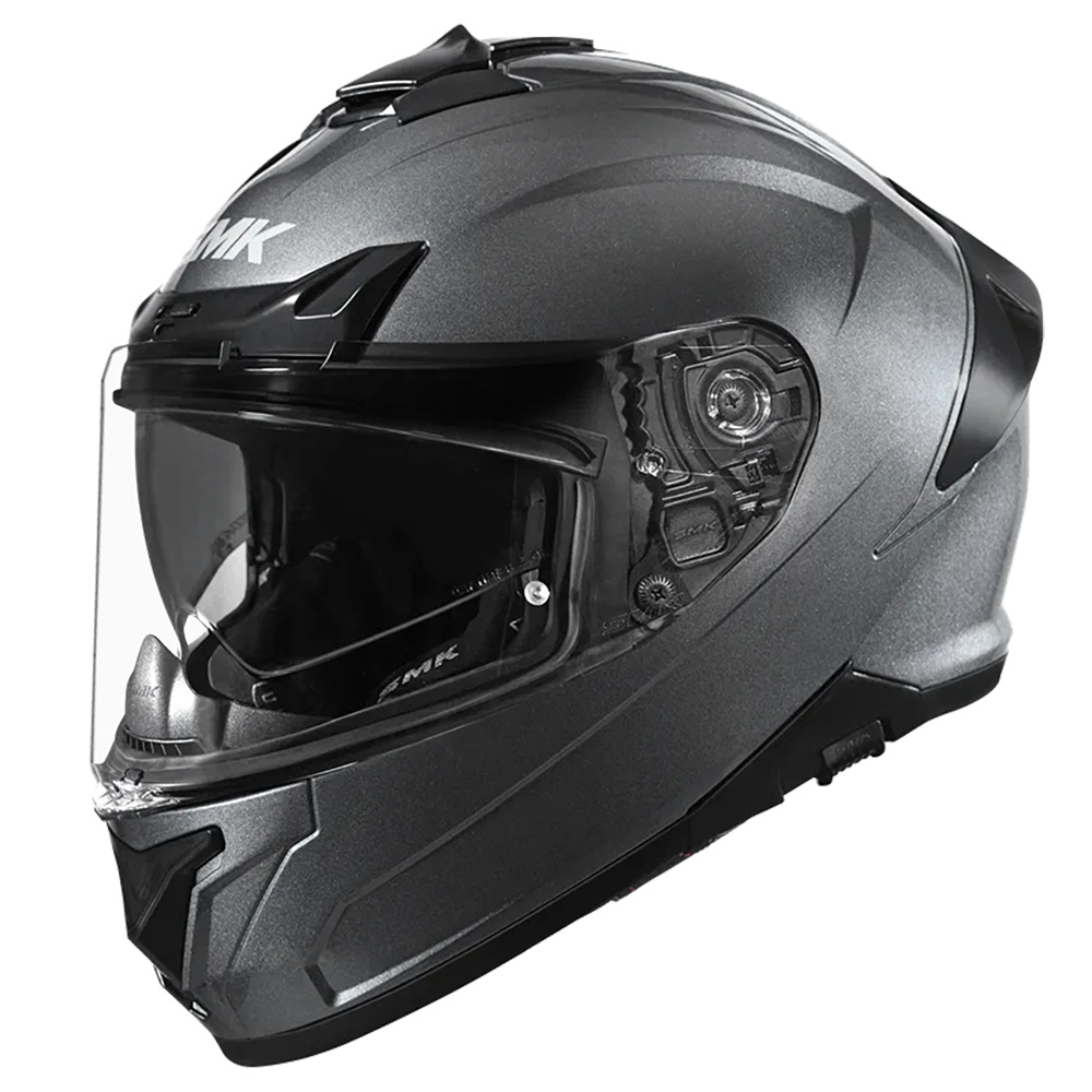 SMK Typhoon Road Helmet Gloss Anthracite - Image 1