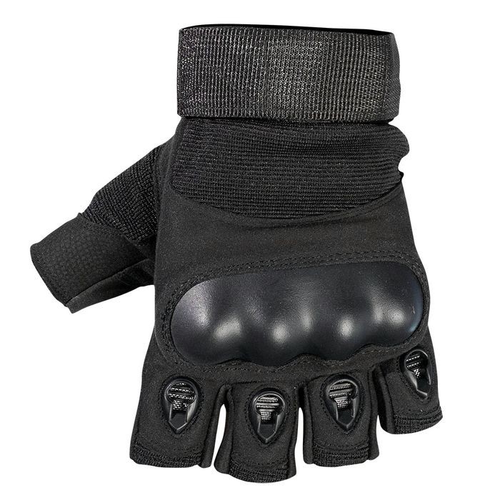 Motodry FIngerless Easy-Ride Gloves Black - Image 1