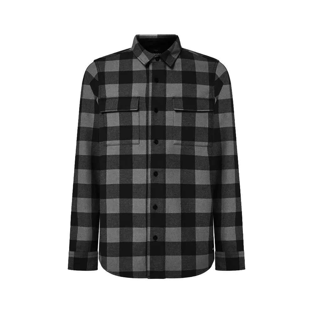 Oakley Bear Cozy Flannel Granite/Pit Black Check