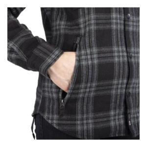 Oxford Kickback 3.0 Shirt Ladies Grey - Image 7