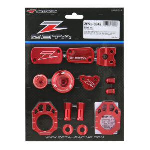Zeta Billet Kit CRF450R/RX - Red - Image 1