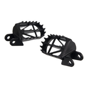 Zeta Wide Foot Pegs CrMo Mid Kawasaki KLX250 / KLX300 / D-Tracker - Image 2