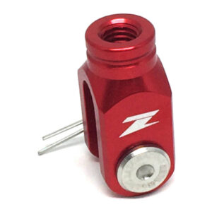 Zeta R-Brake Clevis Kawasaki KX, KLX, Suzuki RM, DR-Z400 - Red - Image 2