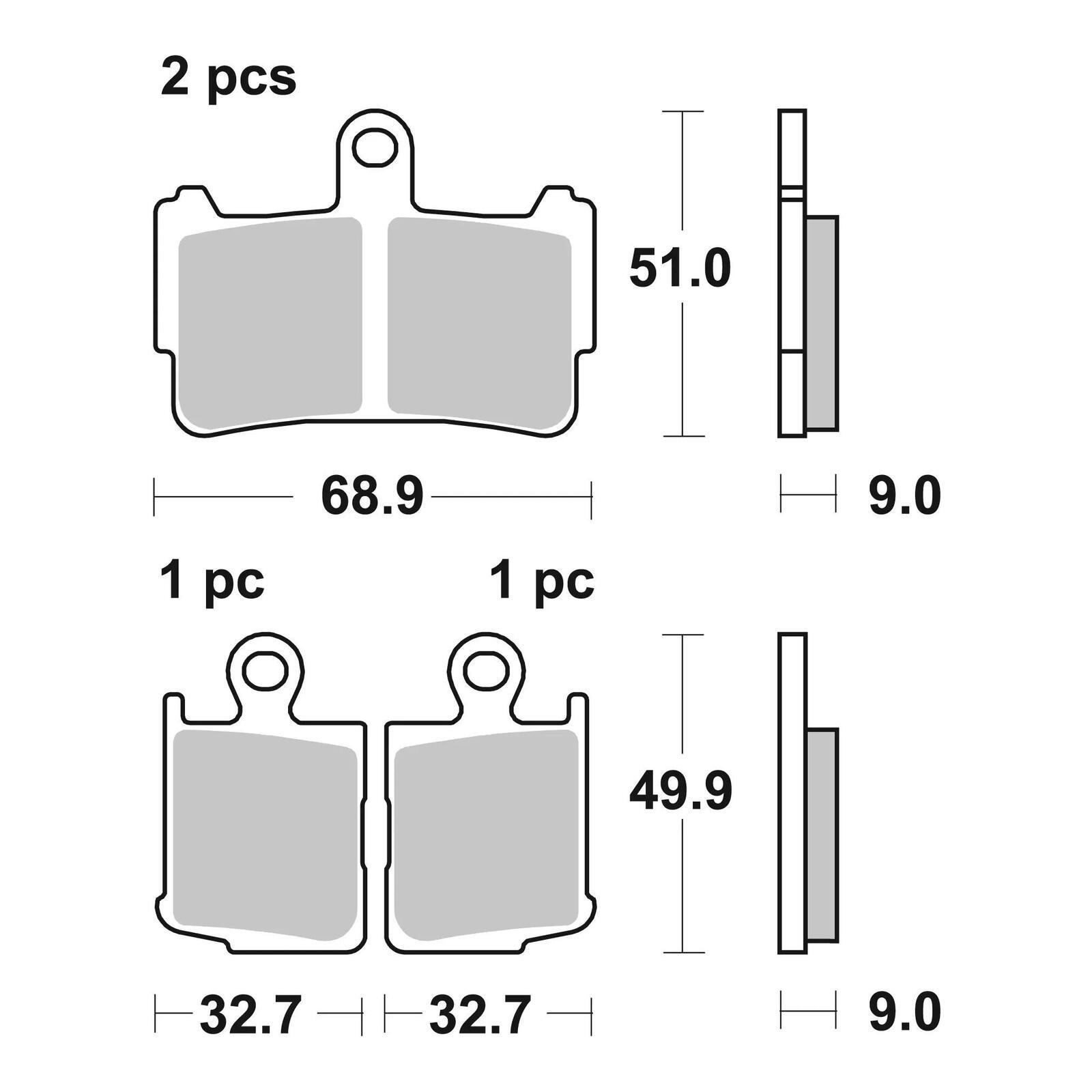 Brembo Brake Pad - Sintered Front - Image 2