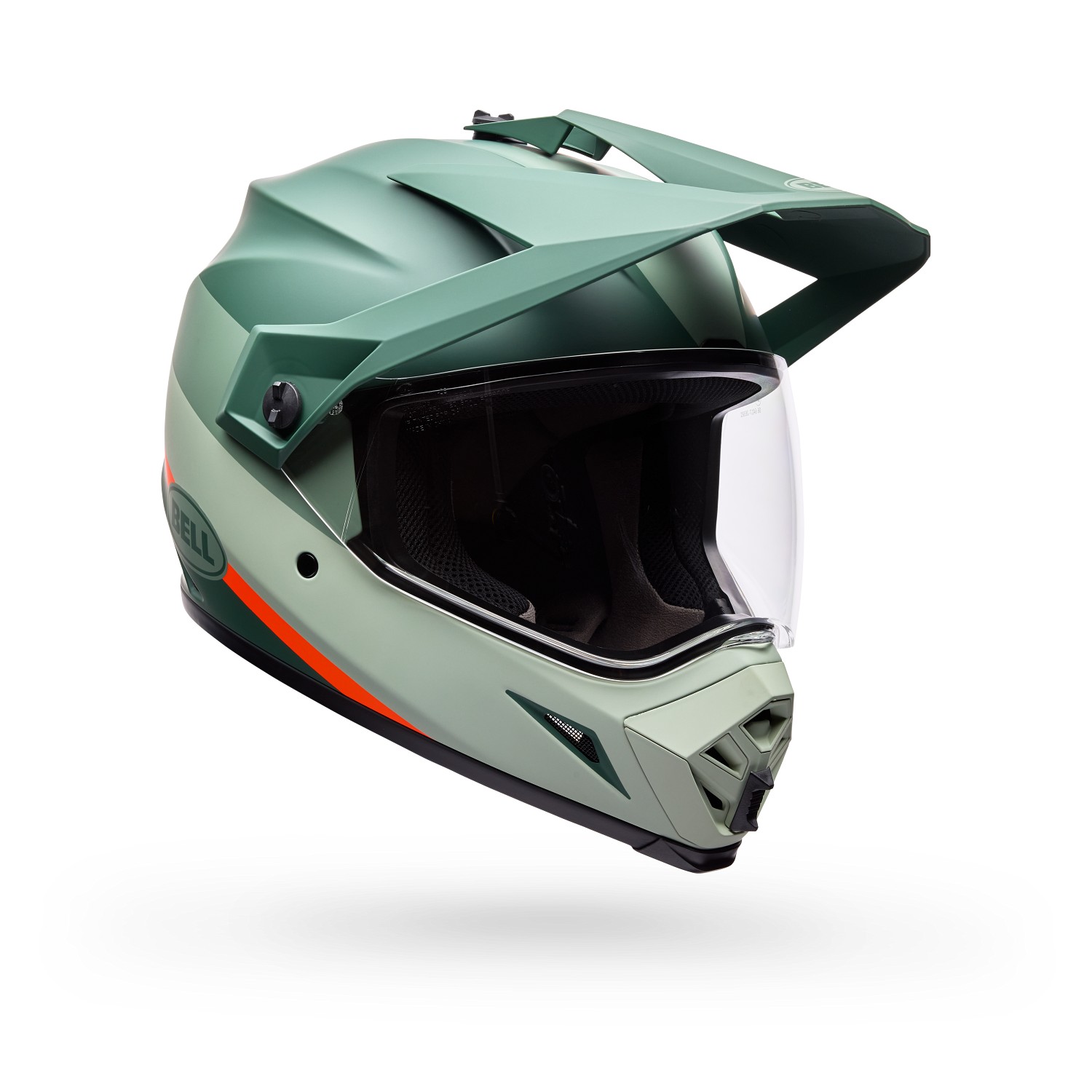 Bell MX-9 Adventure Mips Trail Helmet Green/Orange - Image 1