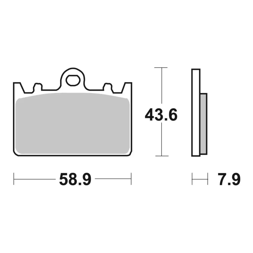 Brembo Brake Pad - Sintered Front