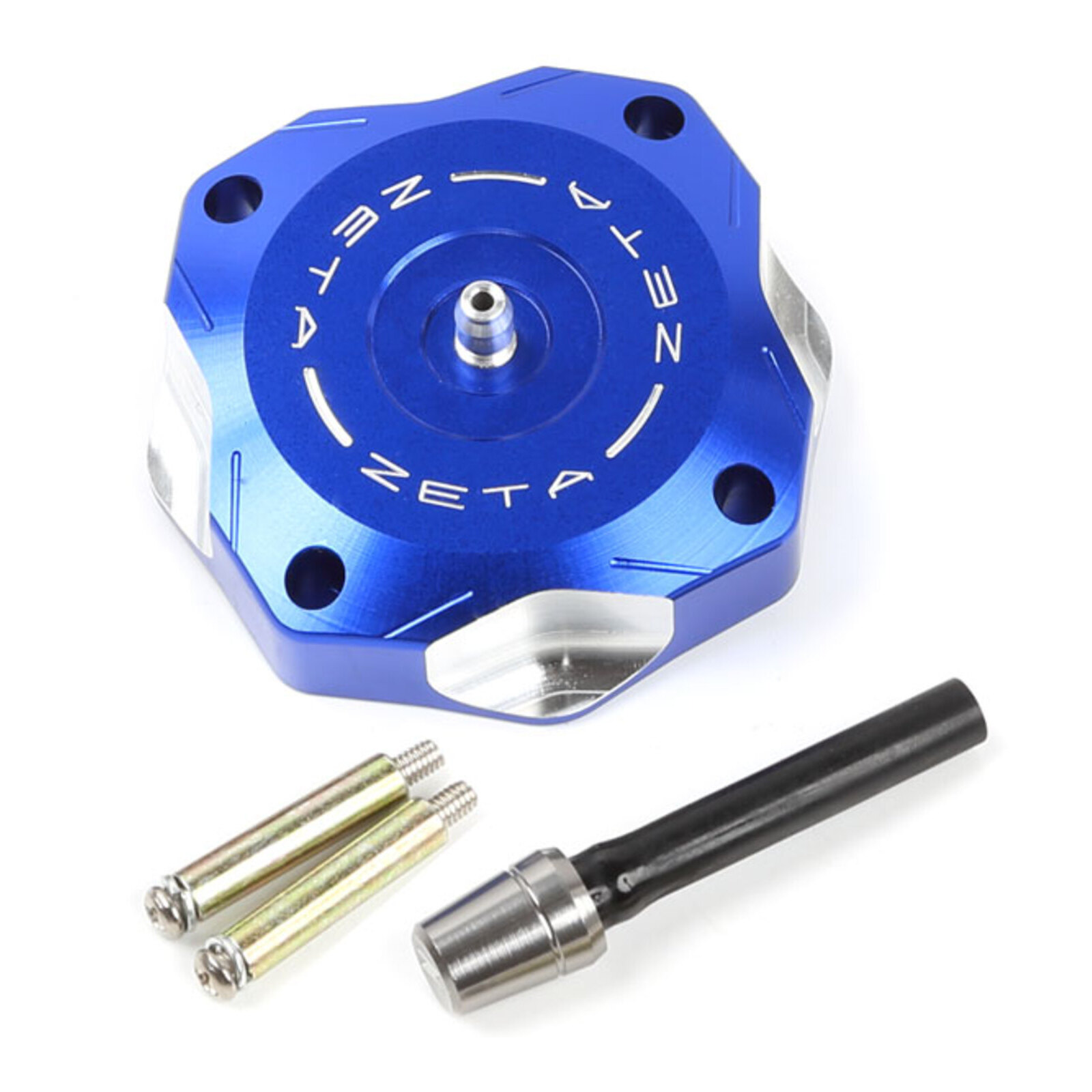 Zeta Gas Cap DRZ400 WR250X/R - Blue - Image 4