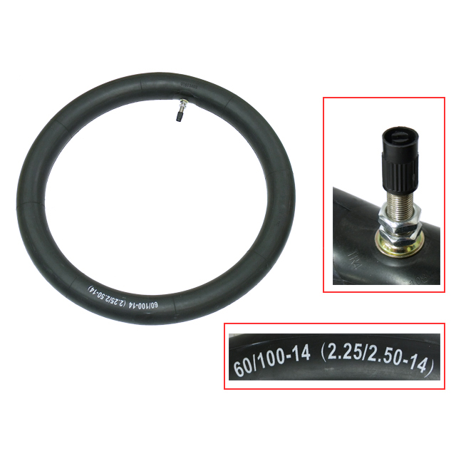 STANDARD TUBE TYRE TECH 60/100-16 2.25/2.50-14 1.3MM THICKNESS - Image 1