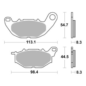 Brembo Brake Pad - Sintered Xtra - Image 2