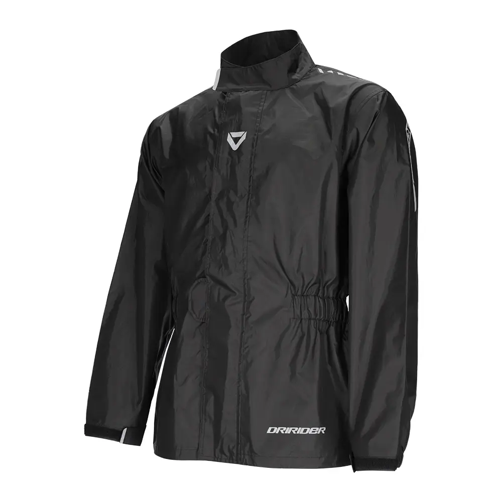 2XL Thunderwear 3 Rain Jacket Black Dririder