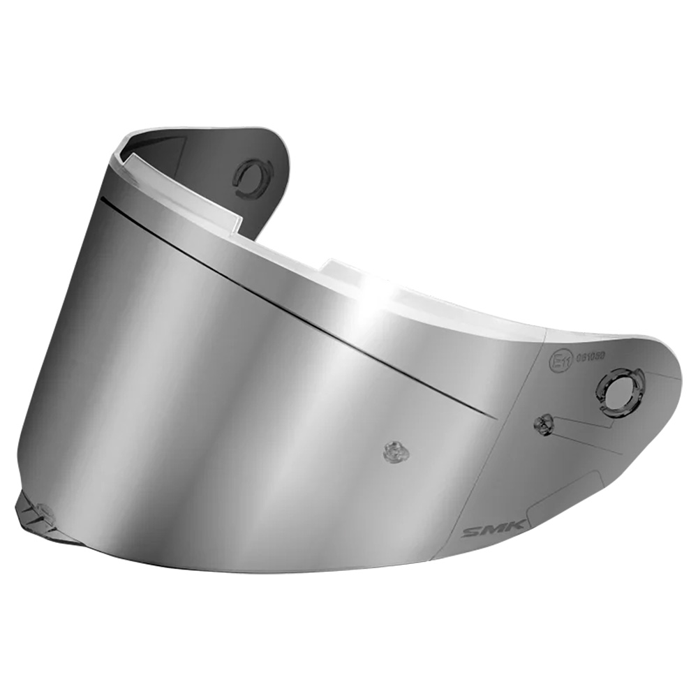 Silver Mirror Replacement Visor (Pinlock Ready) for Typhoon Helmet SMK - Image 1