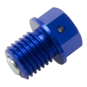 Zeta Magnetic Drain Bolt M12x1.5x12 - Blue - Image 2