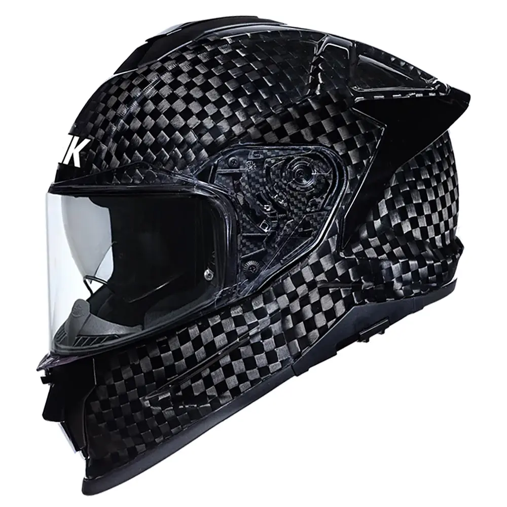 SMK Titan Road Helmet Gloss Carbon