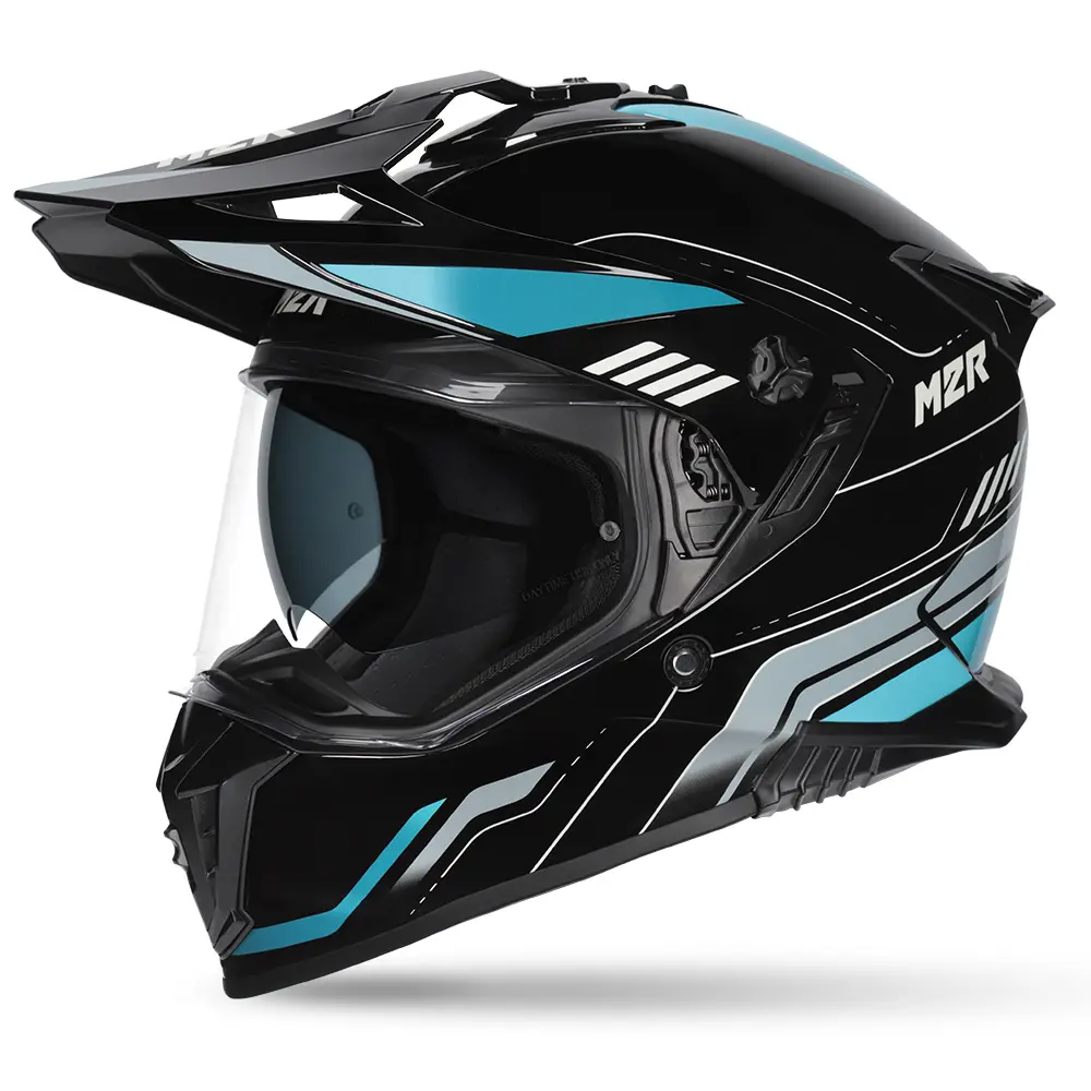 M2R Navigator Venture PC-2 Adventure Helmet Black/Blue